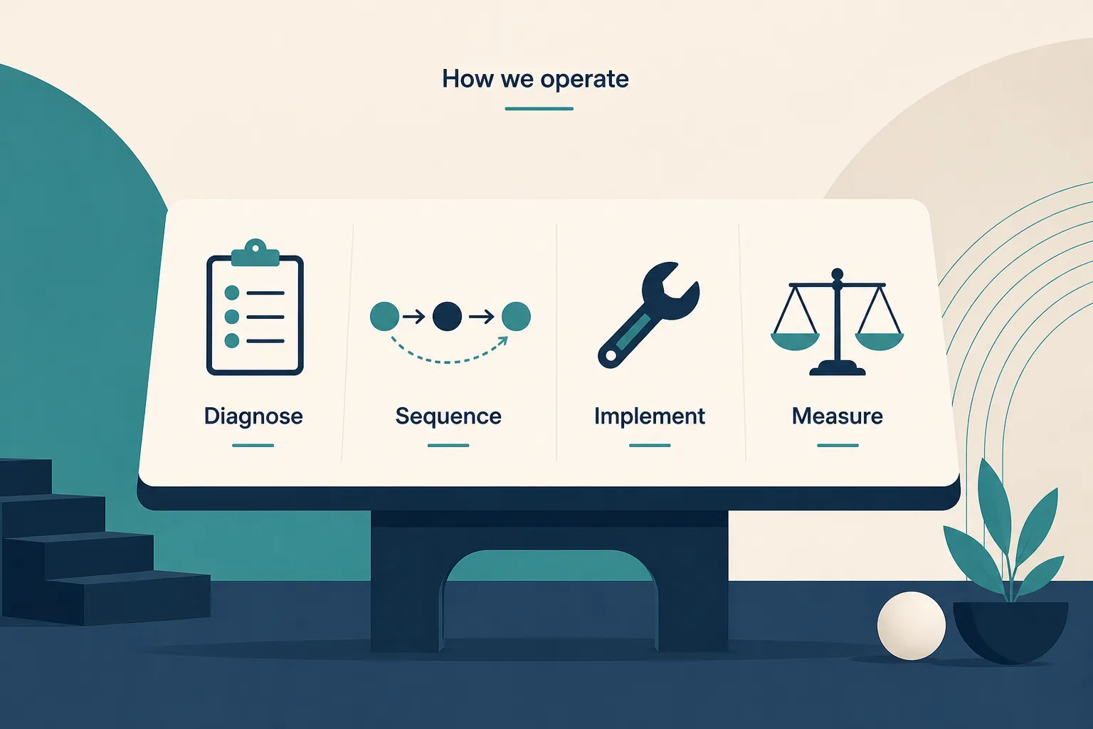 SEOConsultants.ai consultancy operating model: diagnose, sequence, implement, and measure honestly